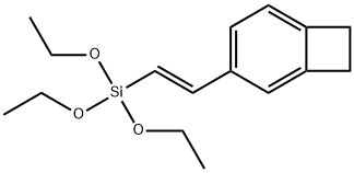4-三乙氧硅基乙烯基苯并环丁烯 结构式