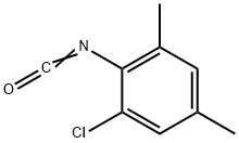 2-氯-4,6-二甲苯基异氰酸酯 结构式