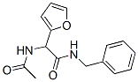 alpha-acetamido-N-benzyl-alpha-(furan-2-yl)acetamide 结构式