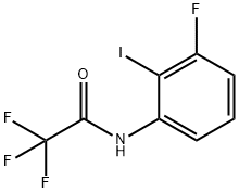 2,2,2-Trifluoro-N-(3-fluoro-2-iodo-phenyl)-acetaMide 结构式