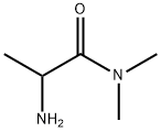 2-氨基-N,N-二甲基-丙酰胺 结构式