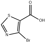 4-溴-5-噻唑羧酸 结构式