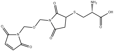 S-(bismaleimidoethyl ether)cysteine 结构式