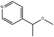 Pyridine, 4-(1-methoxyethyl)- (9CI) 结构式