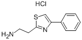 2-(4-PHENYL-THIAZOL-2-YL)-ETHYLAMINE HCL 结构式