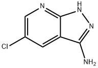 5-氯-1H-吡唑并[3,4-B]吡啶-3-胺 结构式