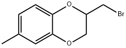 2-(溴甲基)-6-甲基-2,3-二氢苯并[B][1,4]二恶英 结构式