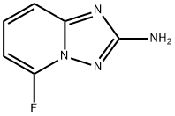 5-氟-[1,2,4]三噻唑[1,5-A]吡啶-2-胺 结构式