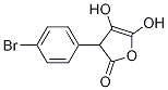 3-(4-broMophenyl)-4,5-dihydroxy-2,3-dihydrofuran-2-one 结构式