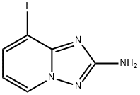 8-iodo-[1,2,4]triazolo[1,5-a]pyridin-2-amine 结构式