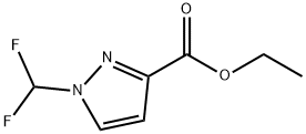 1 - (三氟甲基)-1H-吡唑-3 - 羧酸乙酯 结构式