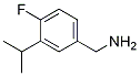 4-FLUORO-3-ISOPROPYL-BENZYLAMINE 结构式