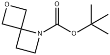 6-氧杂-1-氮杂-螺[3,3]庚烷-1-甲酸叔丁酯 结构式