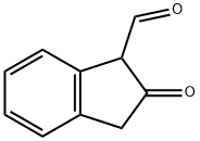 2-oxo-2,3-dihydro-1H-indene-1-carbaldehyde 结构式