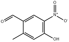 4-hydroxy-2-Methyl-5-nitrobenzaldehyde 结构式
