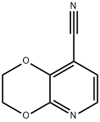 2,3-Dihydro-[1,4]dioxino[2,3-b]pyridine-8-carbonitrile 结构式