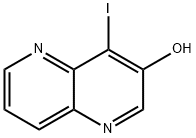 4-碘-1,5-萘啶-3-醇 结构式