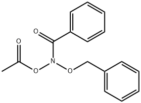 N-ACETOXY-N-BENZYLOXYBENZAMIDE 结构式