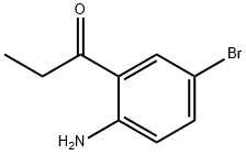 2-丙酰基-4-溴苯胺 结构式