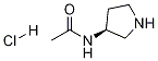 S-3-N-乙酰基吡咯烷盐酸盐 结构式