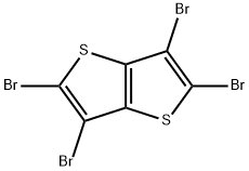 四溴噻吩并[3,2-B]噻吩 结构式