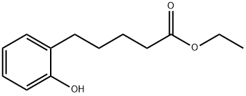 5-(2-羟基苯基)戊酸乙酯 结构式