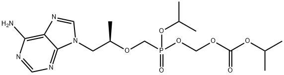 O-(异丙氧羰基氧甲基)-O-异丙基-{(R)-[1-(6-氨基-9H-嘌呤-9-基)丙-2-基氧基]}甲基膦酰基