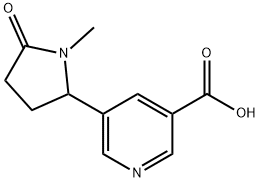 rac-Cotinine 3-Carboxylic Acid 结构式