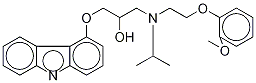 N-Isopropyl Carvedilol-d6 结构式