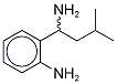 rac-2-[(1-Amino-3-methyl)butyl]aniline 结构式