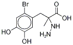 2-溴卡比多巴 结构式