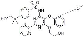 羟基波生坦-D6 结构式