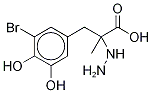 3-溴卡比多巴 结构式