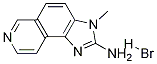 3-Methyl-3H-imidazo[4,5-f]isoquinolin-2-amine Hydrobromide 结构式