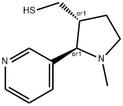 rac-trans 3’-Thiomethyl Nicotine Dihydrochloride 结构式