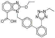 2H-2-Ethyl-d5 Candesartan
 结构式