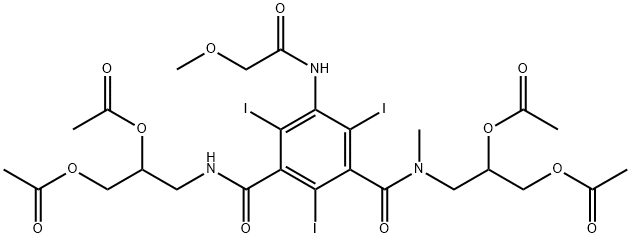 Tetra-O-acetyl Iopromide 结构式