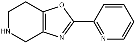 Oxazolo[4,5-c]pyridine, 4,5,6,7-tetrahydro-2-(2-pyridinyl)- 结构式