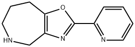 4H-Oxazolo[4,5-c]azepine, 5,6,7,8-tetrahydro-2-(2-pyridinyl)- 结构式
