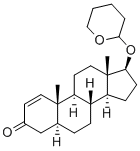 1-睾酮四氢吡喃醚 结构式