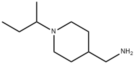 (1-SEC-BUTYL-4-PIPERIDINYL)METHANAMINE 结构式