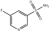 5-氟吡啶-3-磺酰胺 结构式