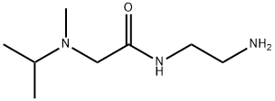 2-(N-isopropyl-N-MethylaMino)-N-(2-aMinoethyl)acetaMide 结构式