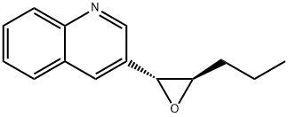 1,2-epoxy-1-(2-quinolyl)pentane 结构式