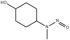 4-hydroxy-N-nitroso-N-methyl-N-cyclohexylamine 结构式