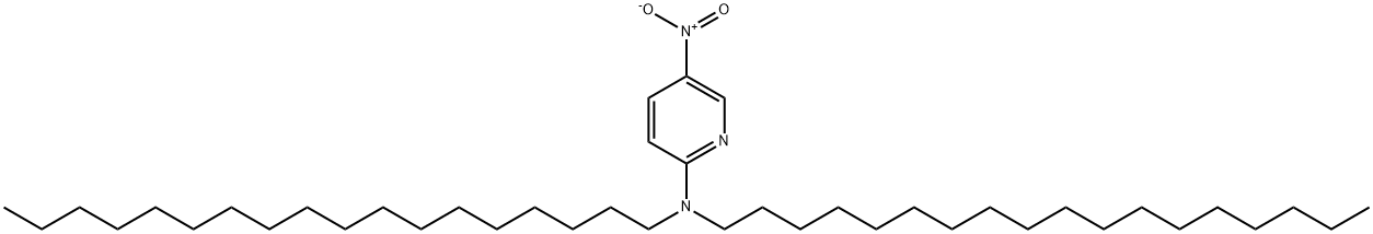 2-N,N-bis(octadecyl)amino-5-nitropyridine 结构式