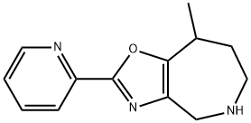 4H-Oxazolo[4,5-c]azepine, 5,6,7,8-tetrahydro-8-Methyl-2-(2-pyridinyl)- 结构式