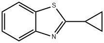 2-环丙基-1,3-苯并噻唑 结构式