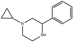 1-CYCLOPROPYL-3-PHENYLPIPERAZINE 结构式