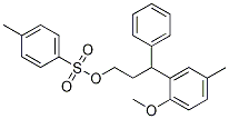 3-(2-甲氧基-5-甲基苯基)-3-苯基丙基对甲苯磺酸酯 结构式